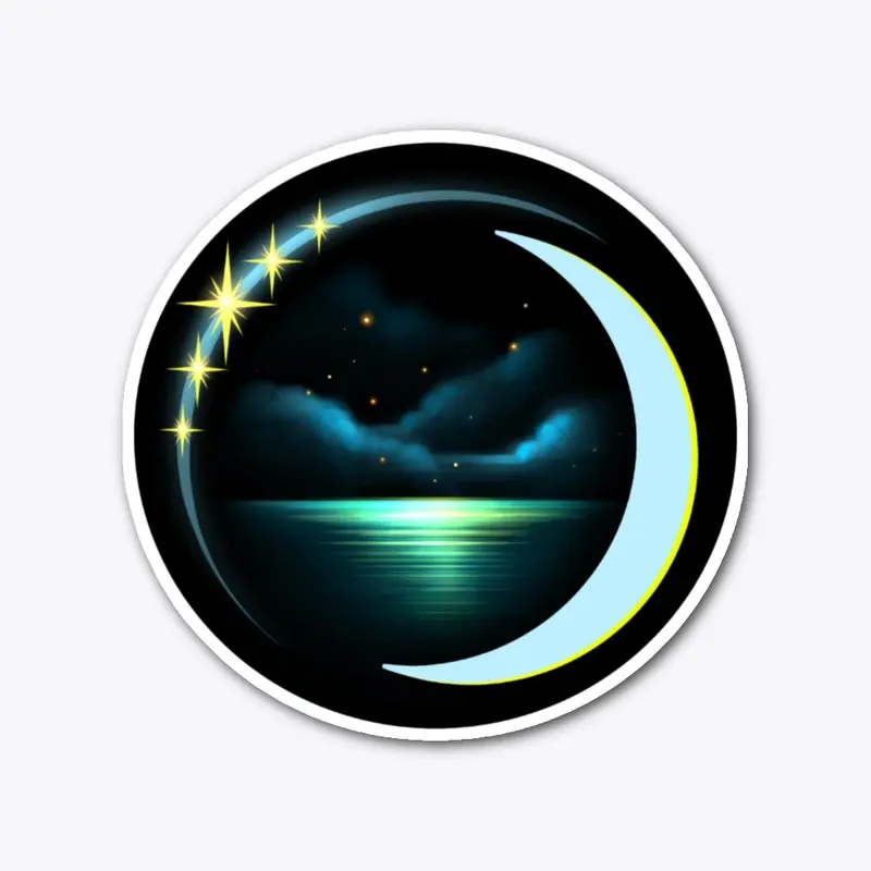 Shimmering Moonlight - [Sticker]